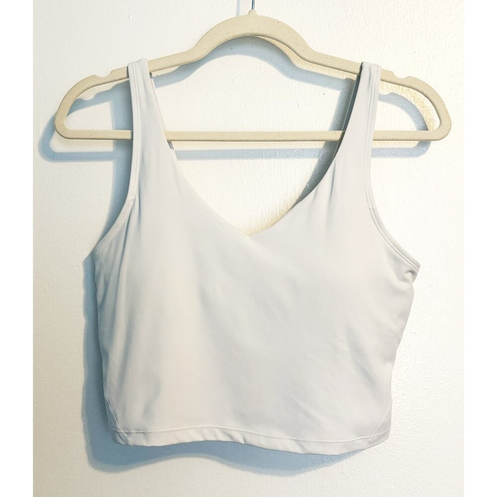 White Activewear Top | Size M